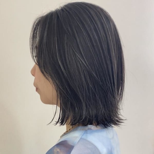 細めハイライトグレージュ|en.