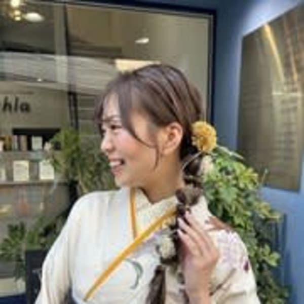 卒業式☆ヘアセット＆着付け|uchla 池袋 by rcid