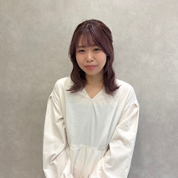 【完全個室サロン】savon hair&treatment by tocca【カンゼンコシツサロン サボン ヘアアンドトリートメント バイ トッカ】のスタッフ紹介。佐々木　七菜