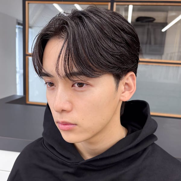 メンズパーマ◎韓国風マッシュニュアンスパーマダウンパーマ