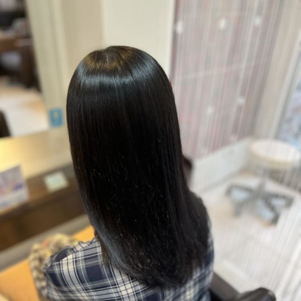 髪質改善美髪酸性ストレート|Stilla smooth