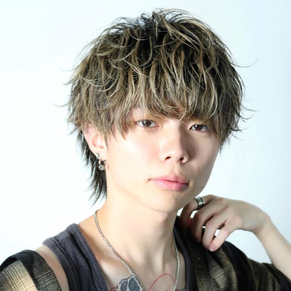 無造作ウルフマッシュ