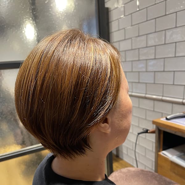 刈り上げショート|SANKARI 船木店