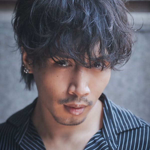 ウルフカット/マッシュウルフ/メンズウルフ/シャドウパーマ