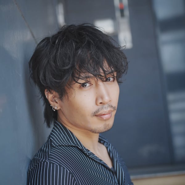 ウルフカット/マッシュウルフ/メンズウルフ/シャドウパーマ