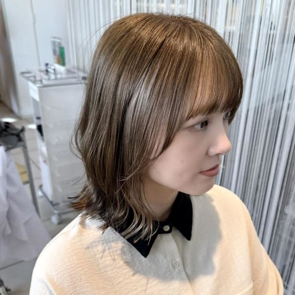 外ハネグレージュ|EMU international 春日部本店