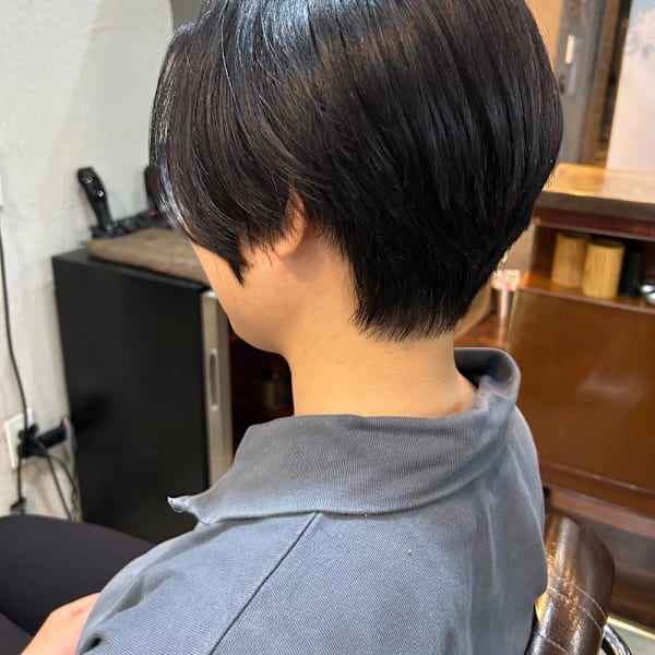 【松戸BULL】大人スッキリ小顔ショートボブ