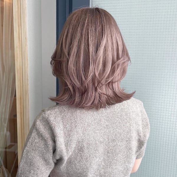 ウルフボブ/ボブレイヤー/ネイビー|modish by artina 本厚木店