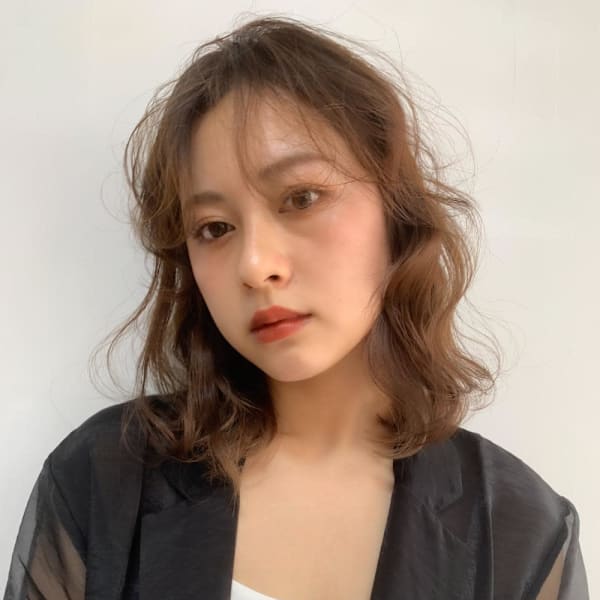 ふわふわウェーブスタイル