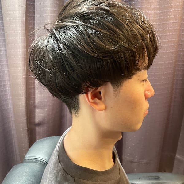 men's barber Amo×スタイル|men's barber Amo