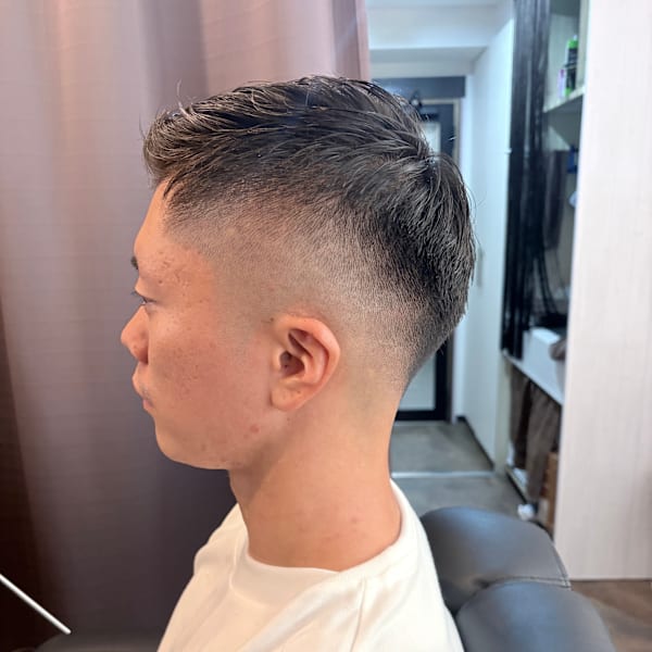 men's barber Amo×スタイル|men's barber Amo