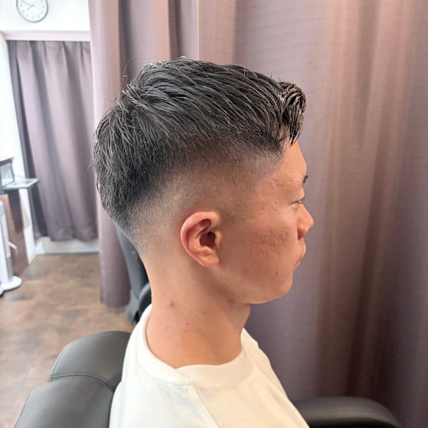 men's barber Amo×スタイル|men's barber Amo