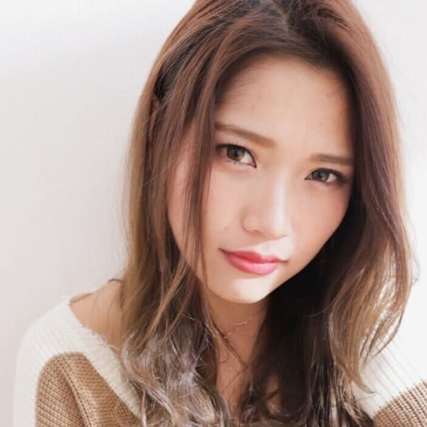 大人可愛い20代30代40代 ふんわりワンカールロングスタイ
