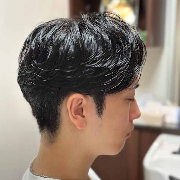 フェザーパーマ/パーマ/ランダム/スパイラルパーマ/神保町|K-STYLE HAIR STUDIO 神保町店