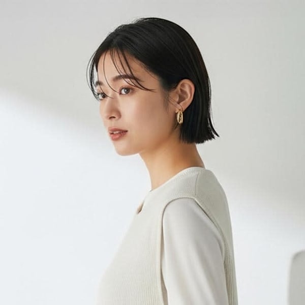 韓国風ハンサムミニボブ|nao*c area2 北大和店（ナオシ エリアツー）