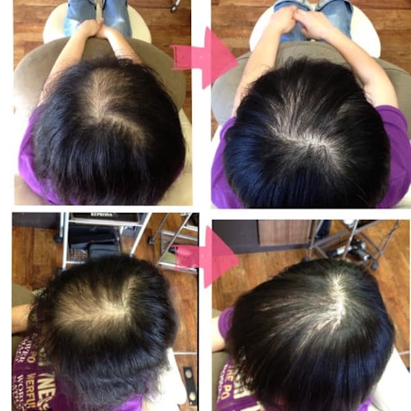 美容院 be shealing×増毛エクステ