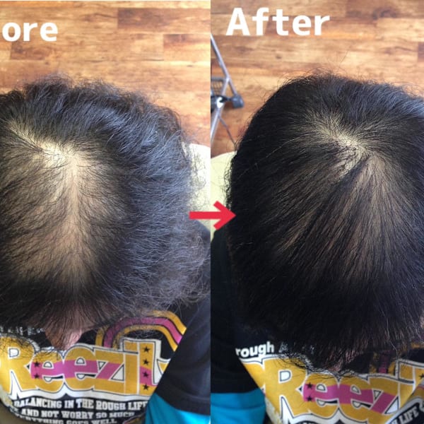 美容院 be shealing×増毛エクステ