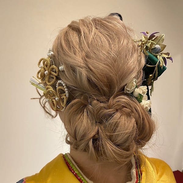 成人式ヘアアレンジ