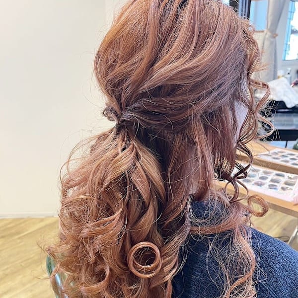 結婚式ヘア