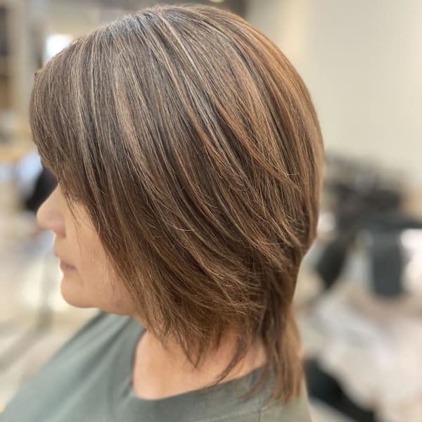 黒髪カタログ/クラゲヘアー/オリーブグレー/天王台|LOGOS 湖北本店