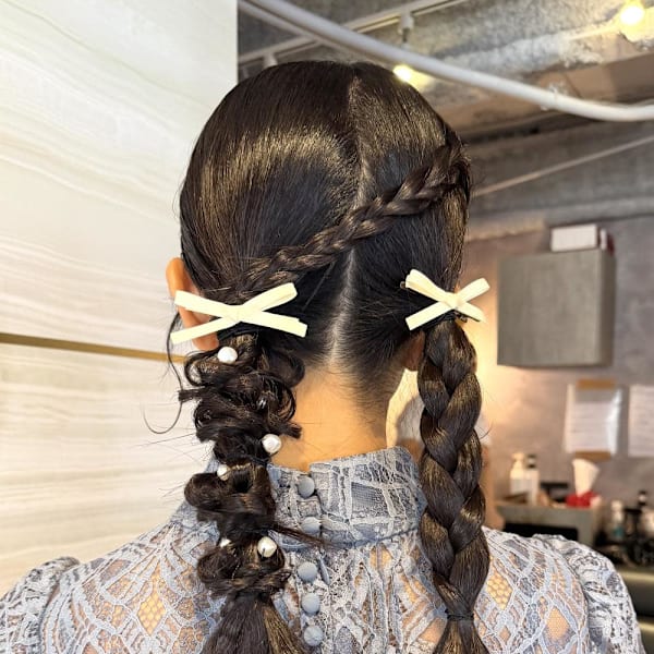 《高橋亜美》ツイン編みおろし/大宮