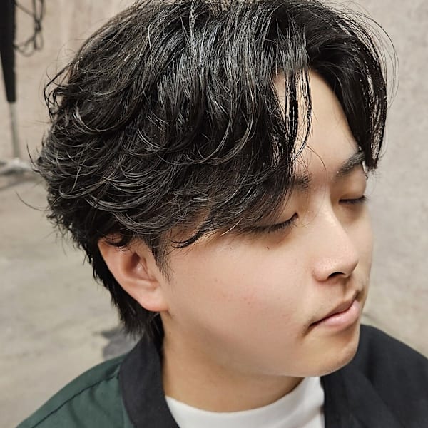 20代、30代おすすめ！爽やかフェザーパーマ|メンズサロン growth天神店【メンズサロングロウ】 メンズカット/メンズパーマ/眉毛