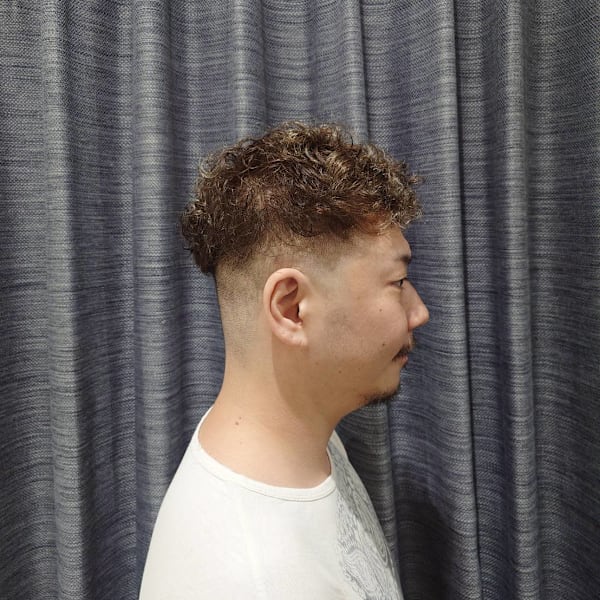 メンズカット＆メンズパーマ＋カラー