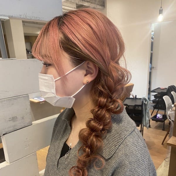 モコモコヘアアレンジ/20代/30代/40代/50代/60代