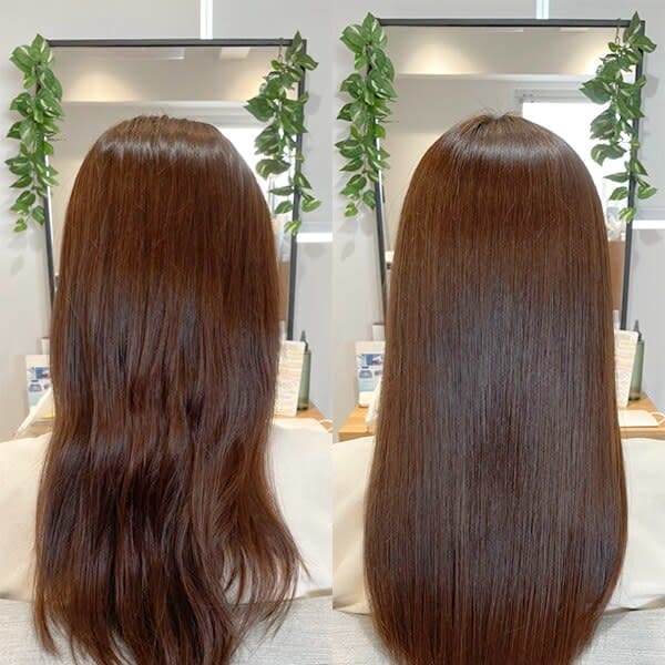 【before→after】髪質改善トリートメント/ツヤ感/