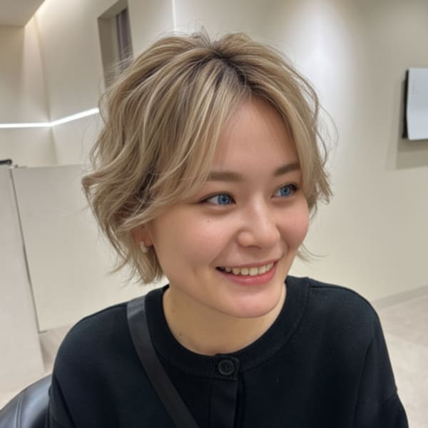 外国人風ショート|TAYA けやき通り店