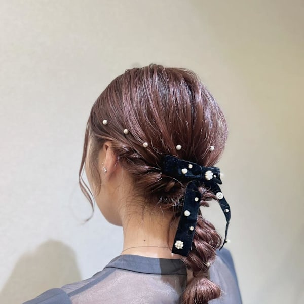 編みおろしアレンジ