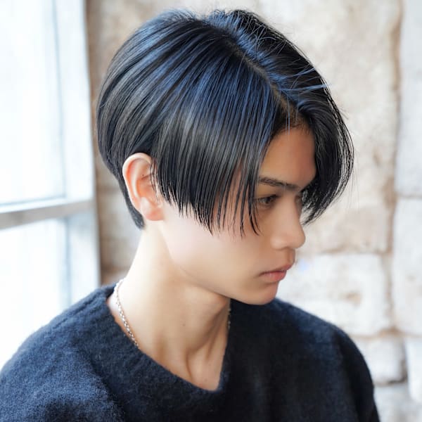 シースルーマッシュ　ハンサムショート|～ing deux