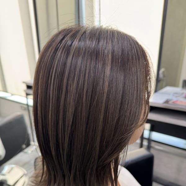 ナチュラルハイライト|半個室型美容室 Sourire 新宮店