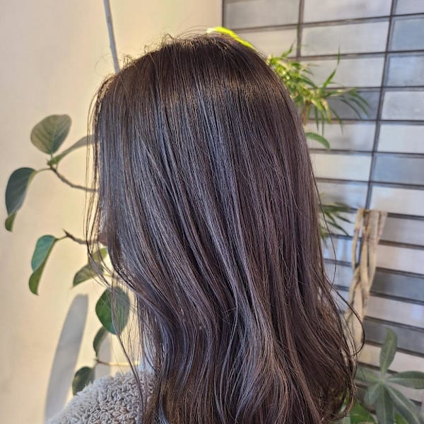 ラベンダーグレージュ|半個室型美容室 Sourire 新宮店