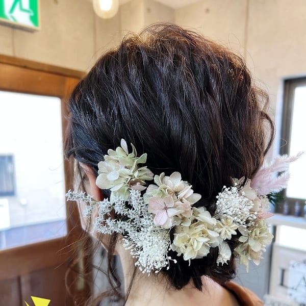 【ヘアセット】ギブソンタック風ヘアアレンジ /茅ケ崎