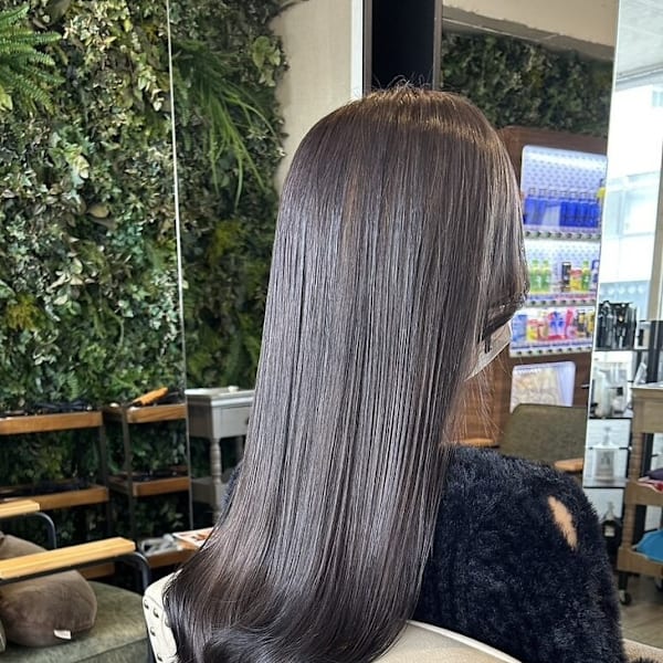 艶髪ロング×ラベンダーグレージュ|independence