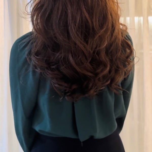 韓国風/コテ巻き風パーマ/無重力パーマ/デジタルパーマ|replay