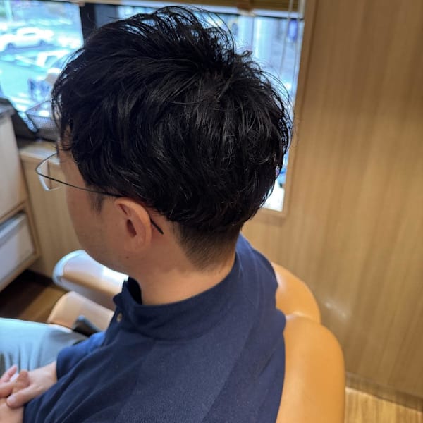 自然なスパイラルパーマ|ヘアーモードキクチ 三越前店