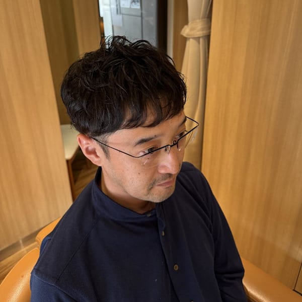 自然なスパイラルパーマ|ヘアーモードキクチ 三越前店