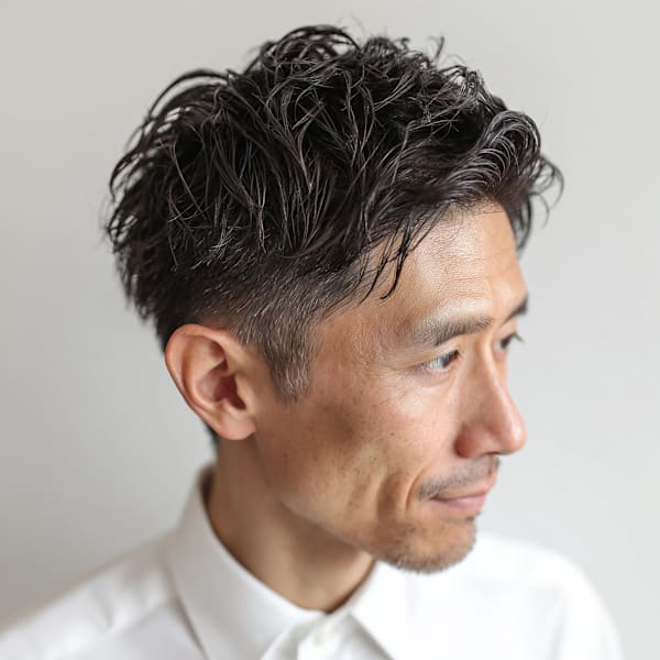 爽やかに決まる大人スッキリショート