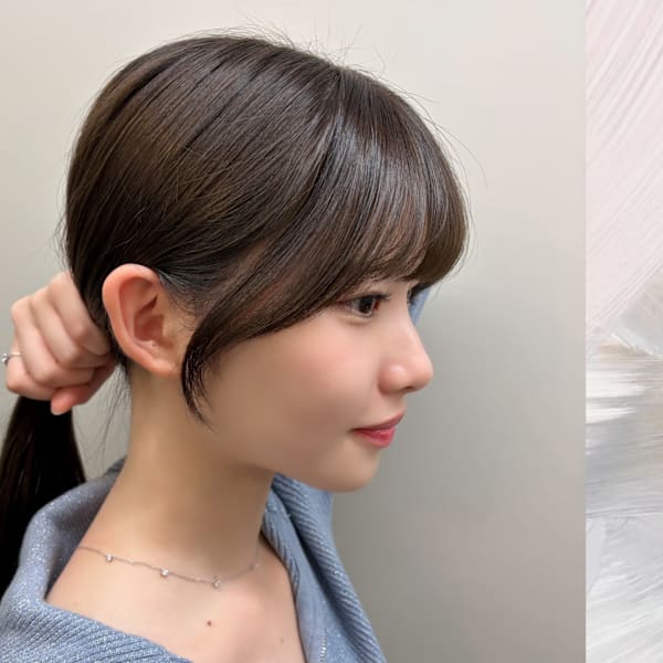 前髪・お顔周りカットはお任せください♪|美容室ポール行徳店 髪質改善ヘッドスパマッサージサロン