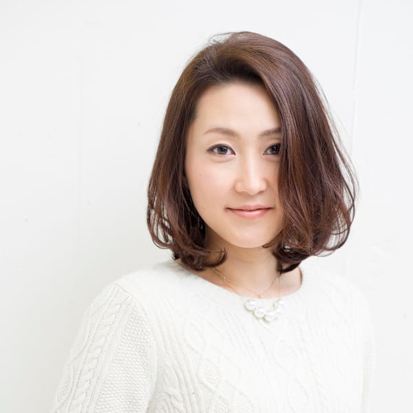 扱いやすいロブ|美容室chichi廿日市