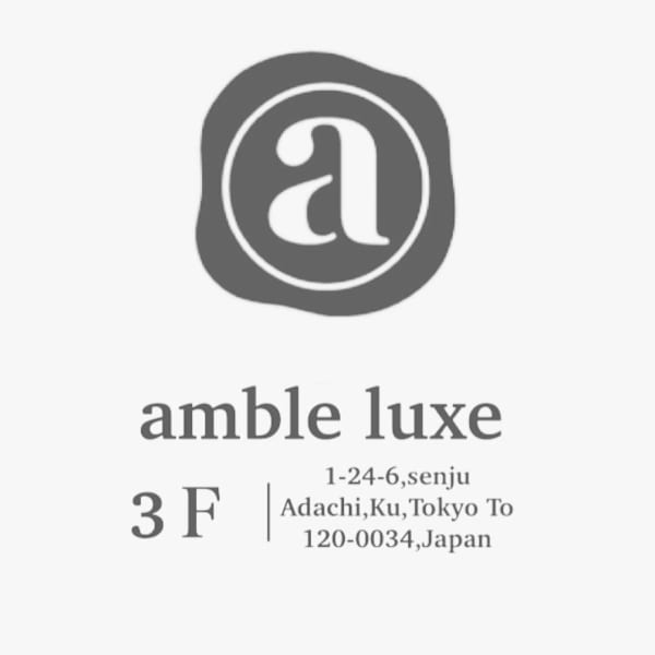 Ease by amble luxe 北千住【イース バイ アンブル リュクス キタセンジュ】のスタッフ紹介。北千住