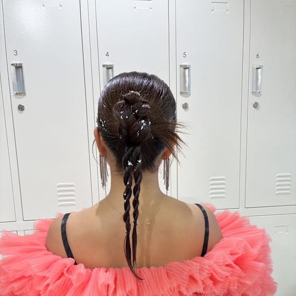 結婚式お呼ばれヘア×カチモリヘア