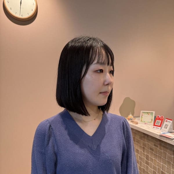 ボブスタイル/美髪ヘア