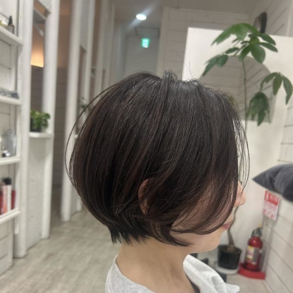 terrace岩政/ショートボブ/30代40代/姪浜|terrace hair & botanical