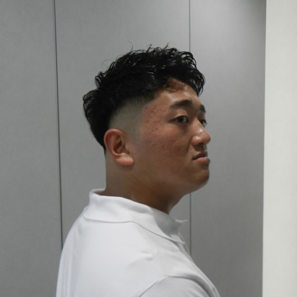 アイロンパーマ/スキンフェード/多賀城/利府/塩釜