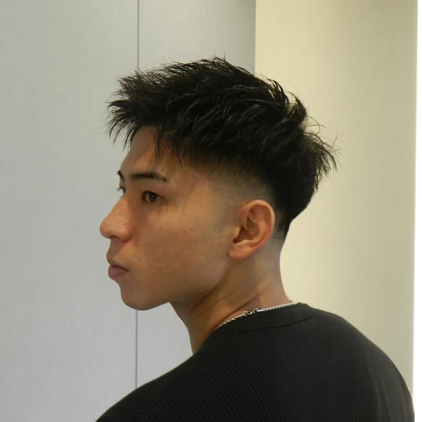 スキンフェード/アップバング/多賀城/利府/塩釜|BARBER vivre25【ヴィブル】 | 多賀城市・完全個室のモダン理容室