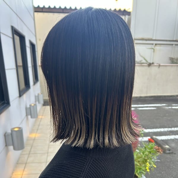 きりっぱなしミディアムスタイル