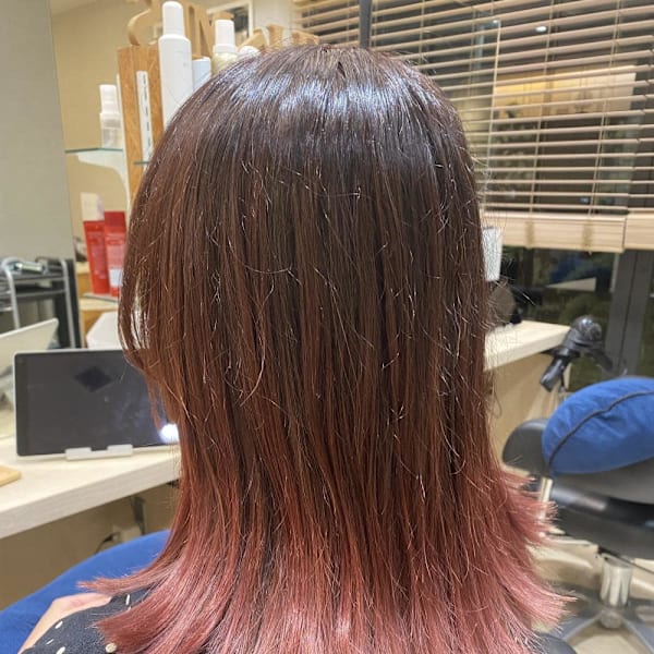 ピンクグラデーション